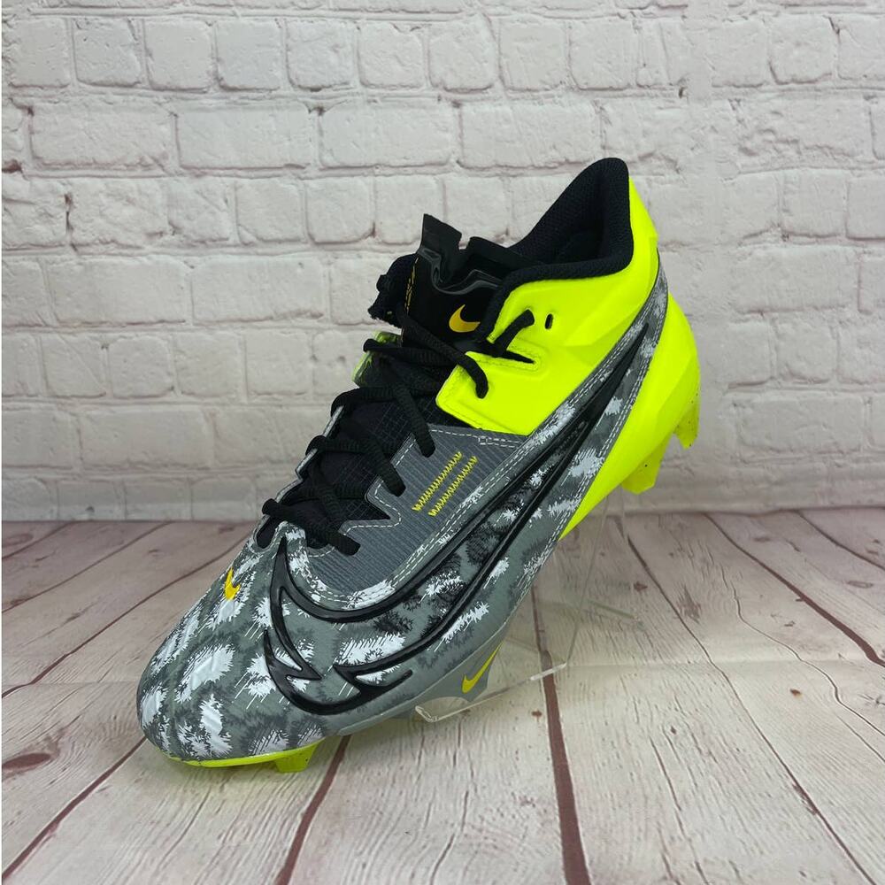 Nike Vapor Edge Elite 360 2 Volt Green Football Cleats Mens Size 11.5 FB3347-703 - Picture 3 of 11